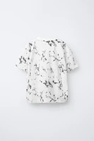 T-SHIRT IMPRIMÉ TIE DYE SPORTY