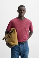WASHED REGULAR FIT T-SHIRT