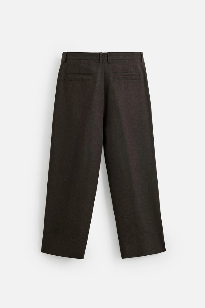 PANTALON RELAXED FIT FENTES