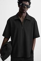 POLO CONFORT À ZIP