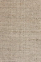 FLECKED RECTANGULAR COTTON JUTE AREA RUG