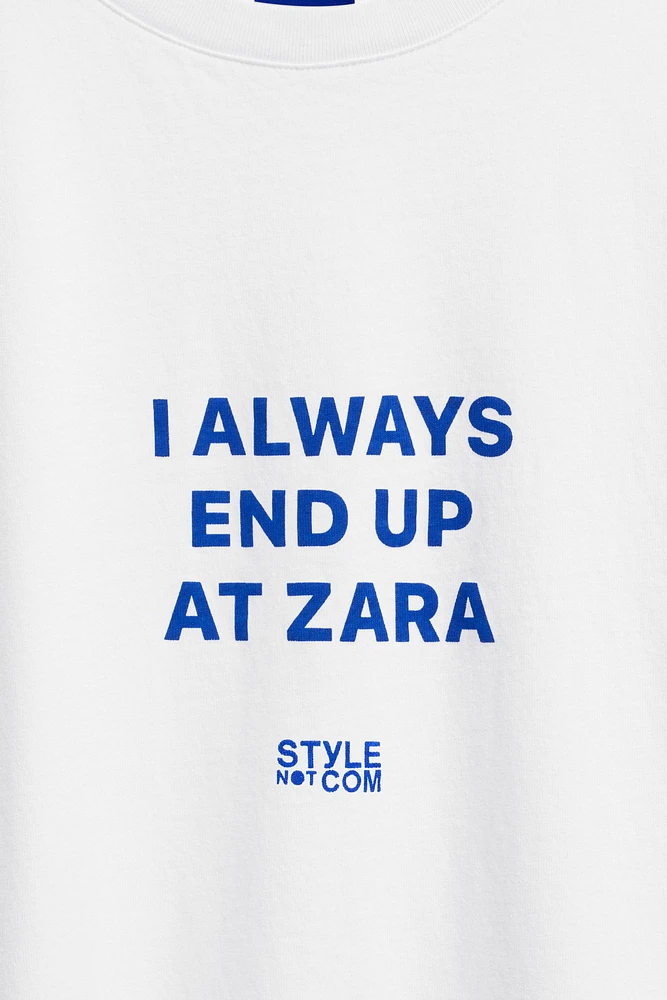 T-SHIRT ZARA STYLENOTCOM