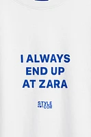 T-SHIRT ZARA STYLENOTCOM