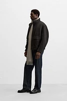 TEXTURED POCKET JACKET