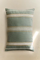 HOUSSE DE COUSSIN RAYURES