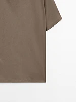 T-shirt 100 % coton mercerisé