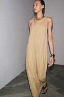 ROBE MIDI AVEC LIN