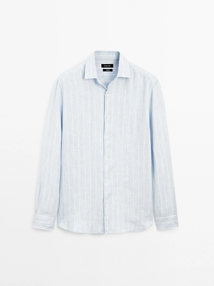 Regular fit double-stripe shirt