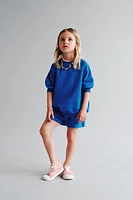 CASA LAWA © X ZARA KIDS JOGGING SWEATSHIRT AND BERMUDA SET