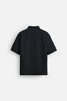 CHEMISE JACQUARD COTON - LYOCELL