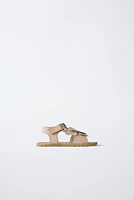 SANDALES PAPILLON EN CUIR BAREFOOT