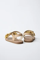 FLORAL SANDALS