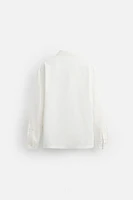 CHEMISE COTON À POCHES