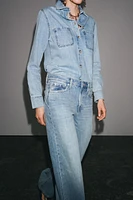 ZW COLLECTION DENIM OVERSHIRT
