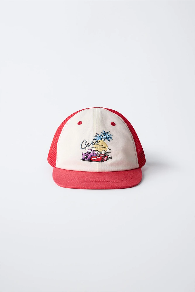 CASQUETTE RÉSILLE BRODÉ CARS RAYO MCQUEEN © DISNEY