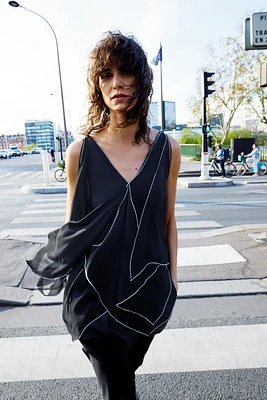 ZW COLLECTION ASYMMETRIC TOP