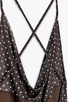 POLKA DOT MAXI DRESS