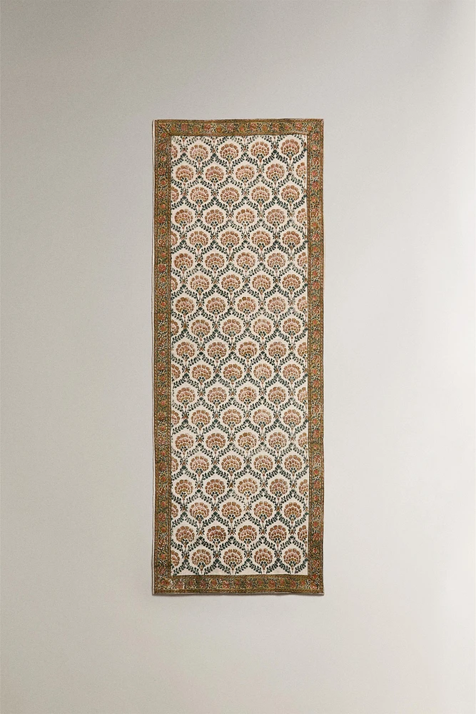 BLOCK PRINT AREA RUG