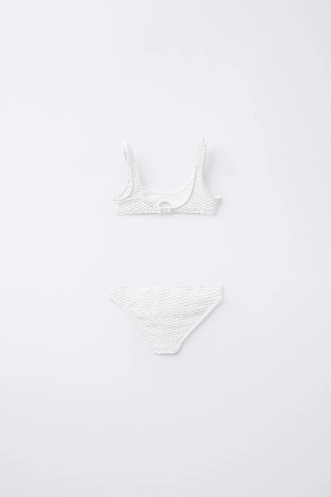 6-14 ANS/ BIKINI STRUCTURÉ POMPONS