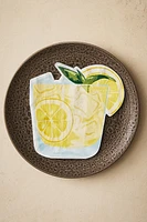 LOT SERVIETTES DE TABLE PAPIER LIMONADE (LOT DE 20)