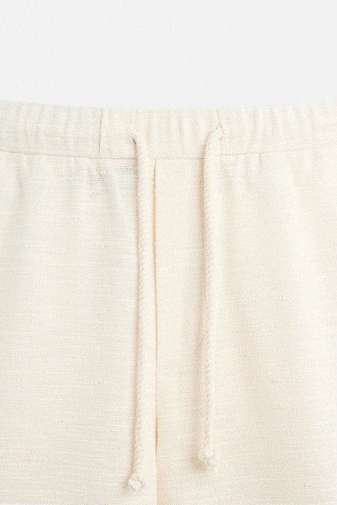 PANTALON RELAXED FIT STRUCTURÉ