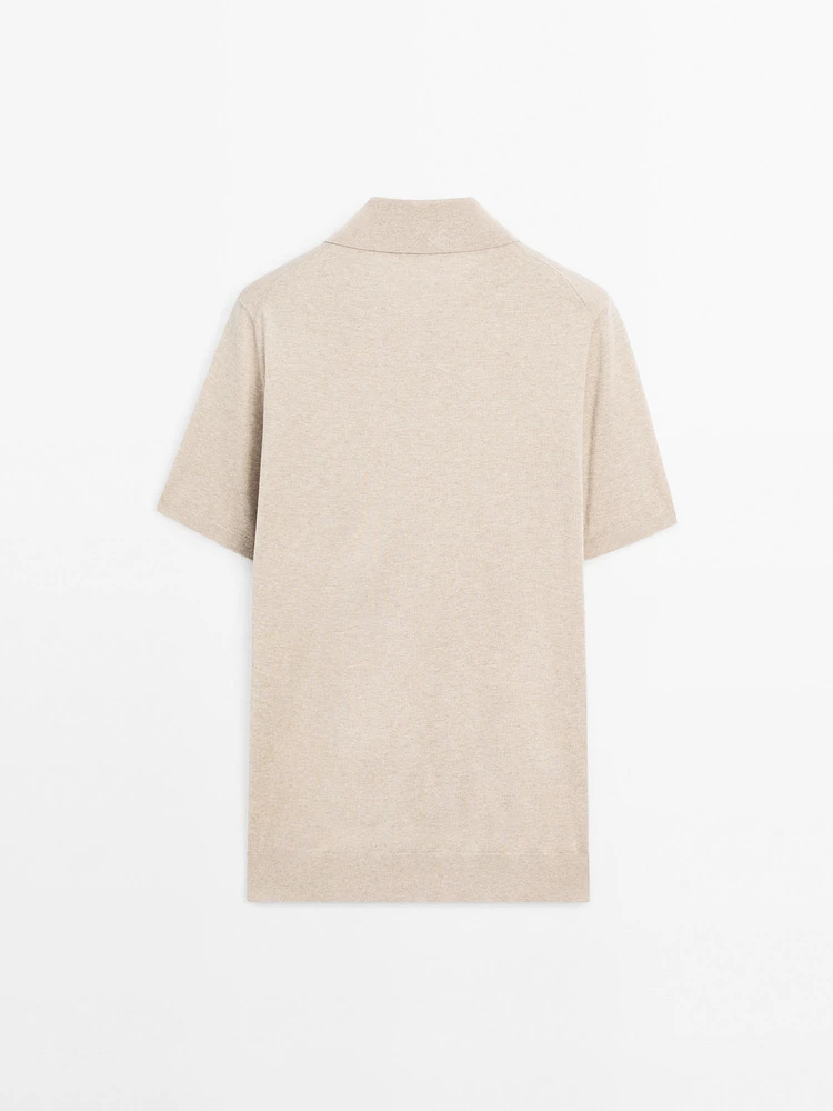 Polo en maille de coton