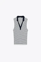 RIBBED POLO