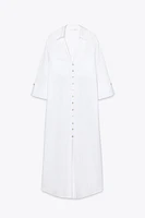ROBE CHEMISE EN LIN