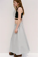 JUPE MIDI FLUIDE VOLUME