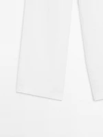 Pantalon de tailleur 100 % lin