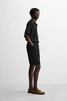 RIB TEXTURED POLO SHIRT