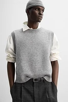 WOOL KNIT VEST