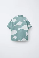 CHEMISE IMPRIMÉE POISSONS