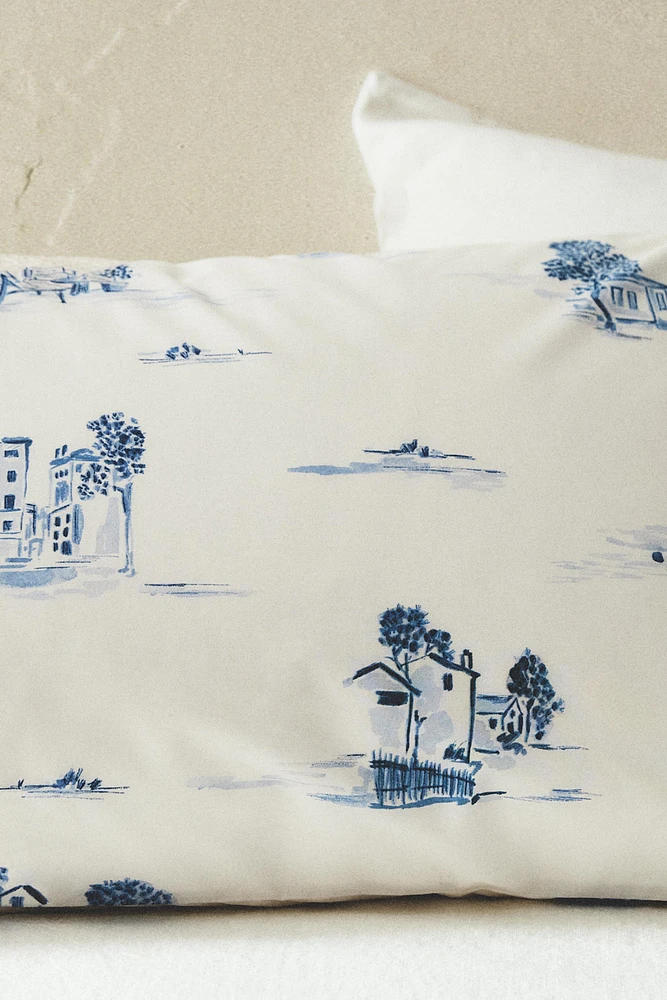 TAIE D’OREILLER TOILE JOUY