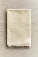 OVERLOCK LINEN BLANKET
