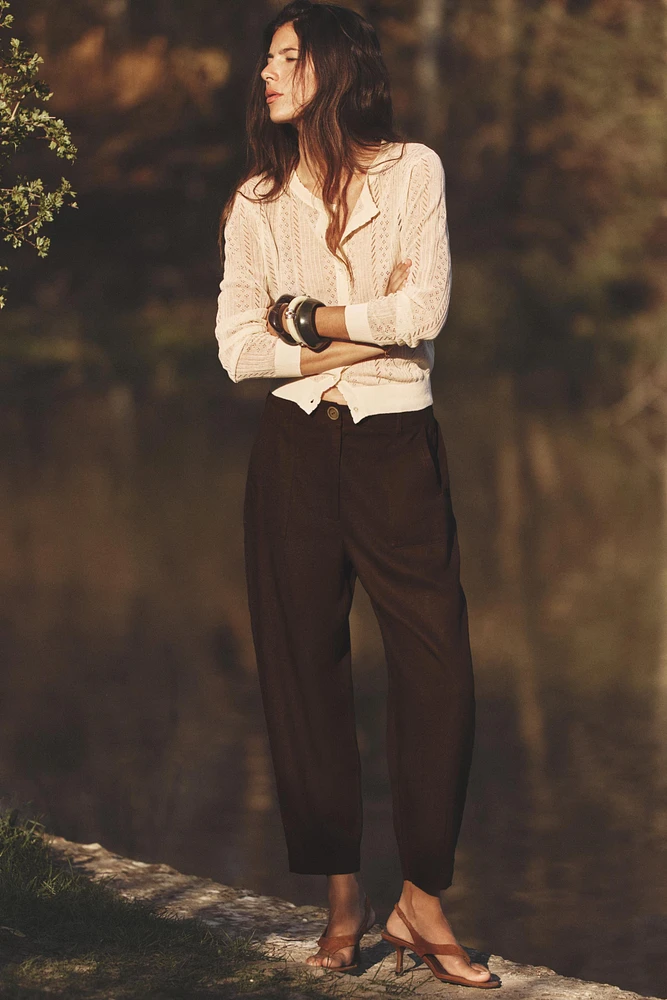 LINEN JOGGER PANTS