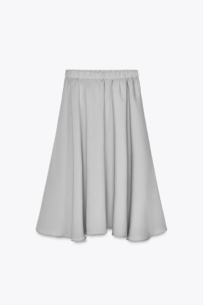 JUPE MIDI FLUIDE VOLUME