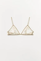 BRASSIÈRE TRIANGLE EN DENTELLE BRODÉE