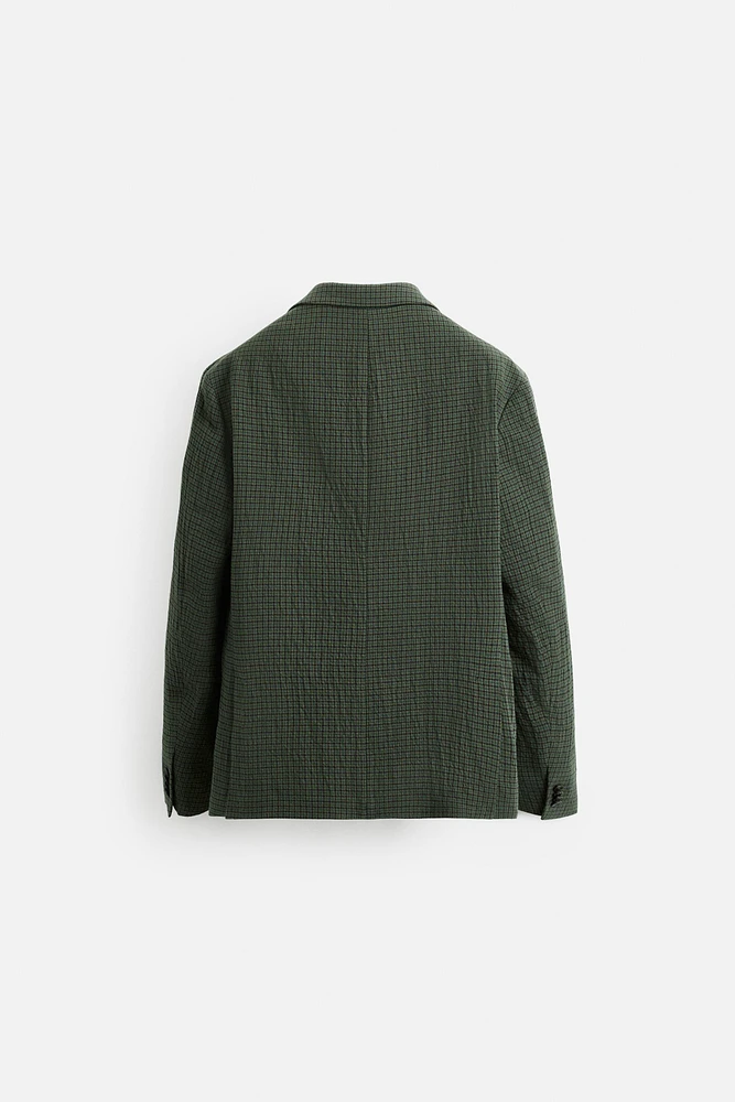 BLAZER PIED-DE-POULE