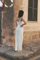 PANTALON LARGE POCHES