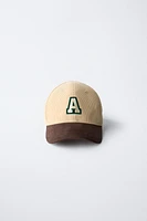 CORDUROY CAP WITH PATCH