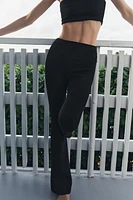 STRETCH FLARE PANTS