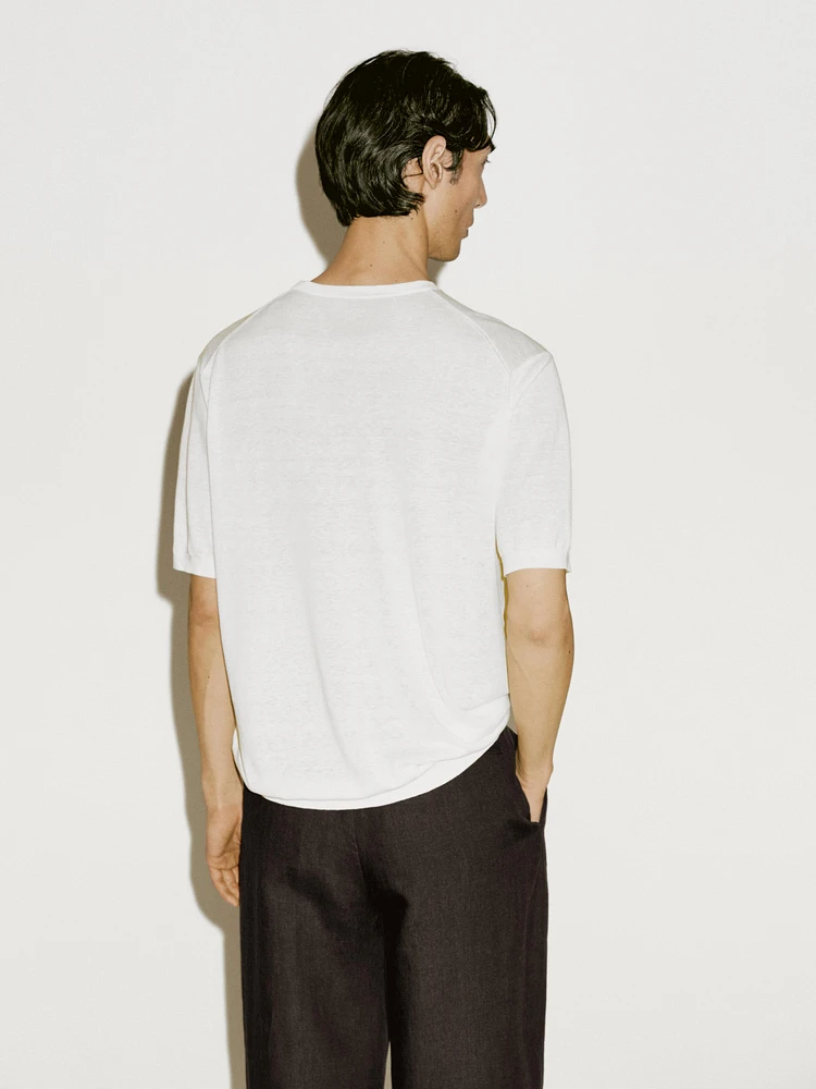 T-shirt en maille de soie - Limited Edition