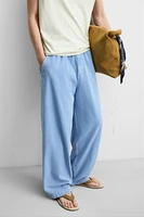 WASHED CANVAS PANTS