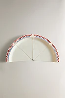 SET OF CHILDREN’S PIZZA SLICE PLATES (SET OF 4)