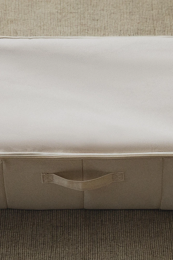 FOLDABLE STORAGE BOX WITH LID