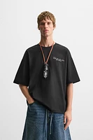PRINTED TEXT T-SHIRT