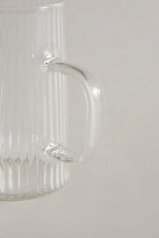 POT À LAIT BOROSILICATE RELIEF