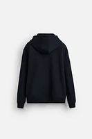 HOODED SWEATSHIRT WITH ZIP