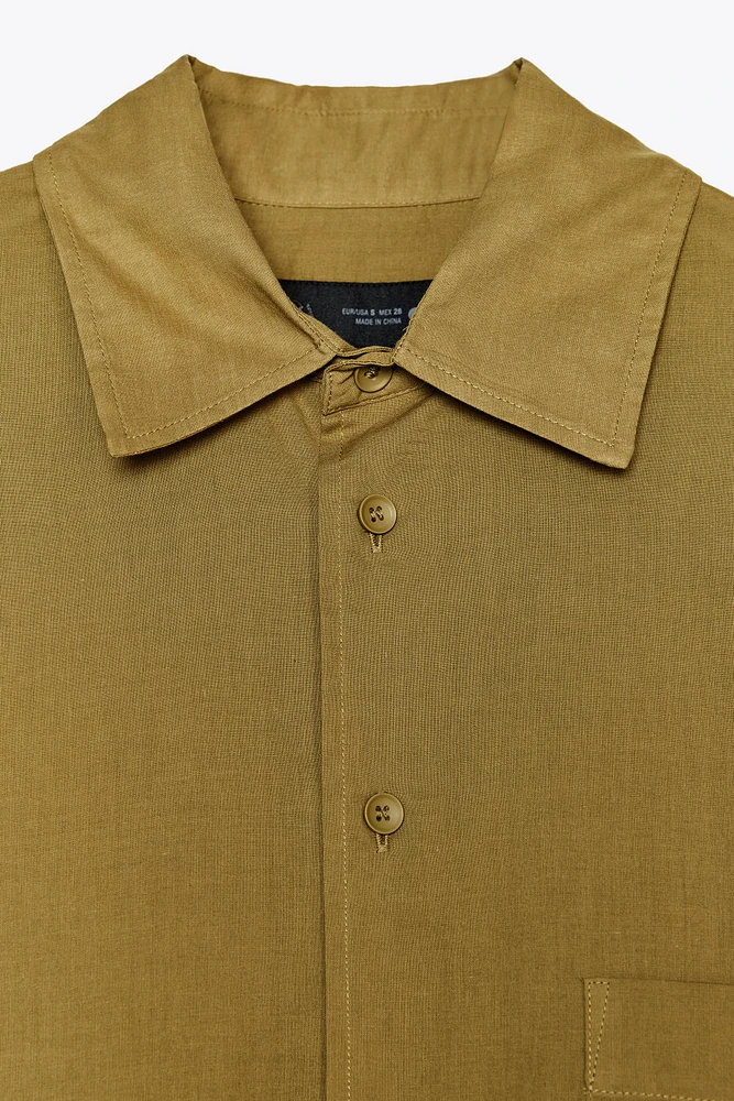 CHEMISE COUPE OVERSIZE COLLECTION ZW